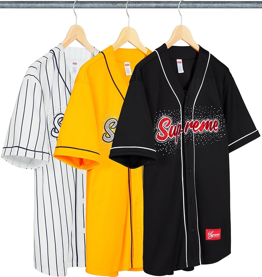 Rhinestone Baseball Jersey